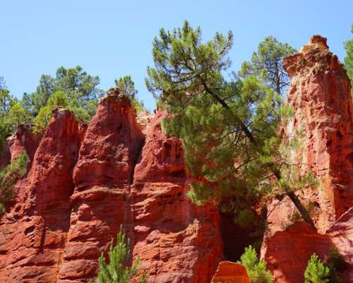 sentier des ocres rousillon